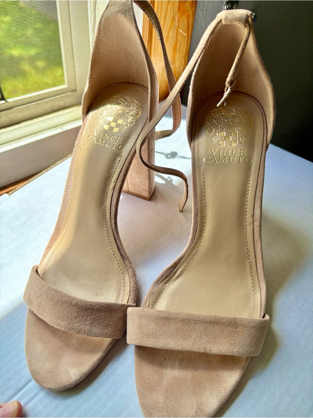 Vince Camuto Suede Heels